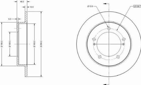 Remy RAD1503C - Disque de frein cwaw.fr