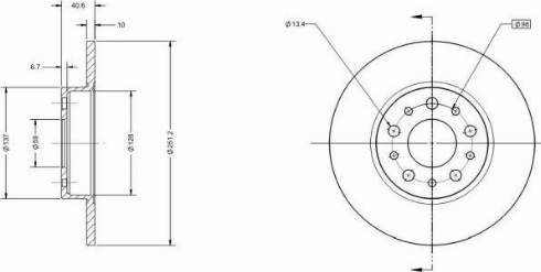 Remy RAD1510C - Disque de frein cwaw.fr