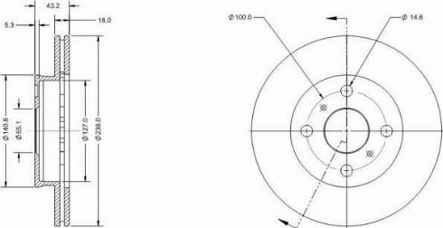 Remy RAD1511C - Disque de frein cwaw.fr