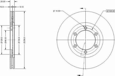 Remy RAD1535C - Disque de frein cwaw.fr