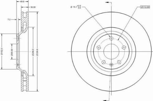 Remy RAD1532C - Disque de frein cwaw.fr