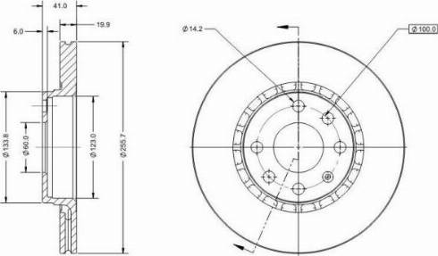 Remy RAD1521C - Disque de frein cwaw.fr