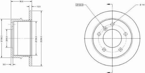 Remy RAD1528C - Disque de frein cwaw.fr