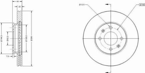 Remy RAD1579C - Disque de frein cwaw.fr