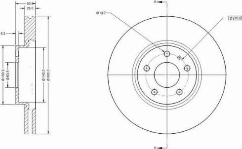 Remy RAD1693C - Disque de frein cwaw.fr