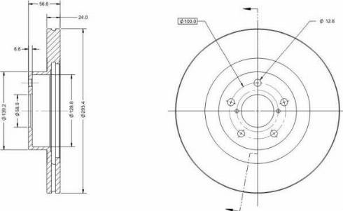 Remy RAD1664C - Disque de frein cwaw.fr