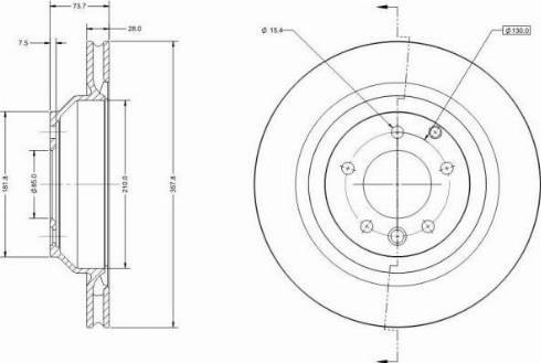 Remy RAD1668C - Disque de frein cwaw.fr