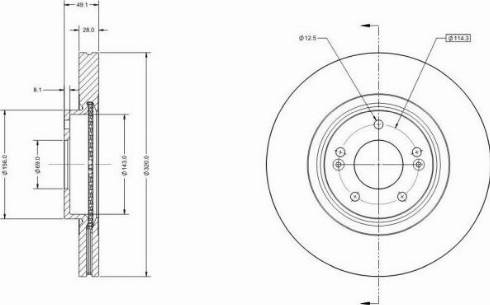 Remy RAD1611C - Disque de frein cwaw.fr