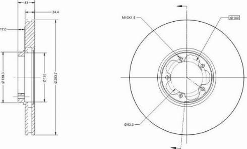 Remy RAD1613C - Disque de frein cwaw.fr