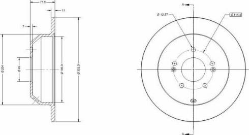 Remy RAD1682C - Disque de frein cwaw.fr