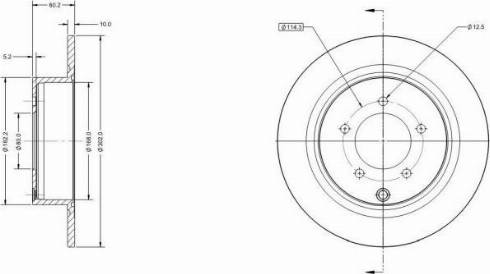 Remy RAD1633C - Disque de frein cwaw.fr