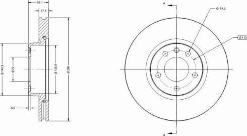 Remy RAD1621C - Disque de frein cwaw.fr