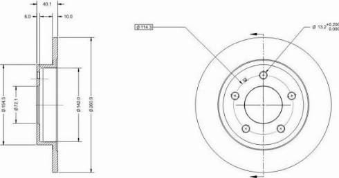 Remy RAD1670C - Disque de frein cwaw.fr