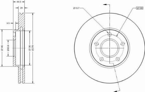 Remy RAD1672C - Disque de frein cwaw.fr