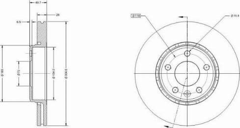 Remy RAD1099C - Disque de frein cwaw.fr