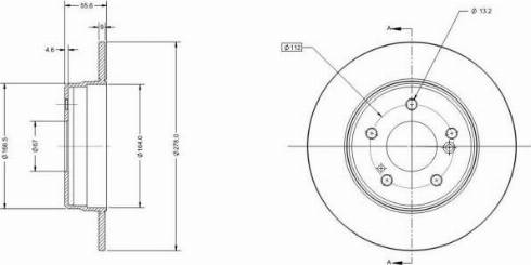 Remy RAD1098C - Disque de frein cwaw.fr