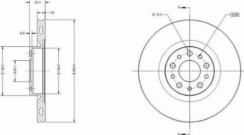 Remy RAD1092C - Disque de frein cwaw.fr