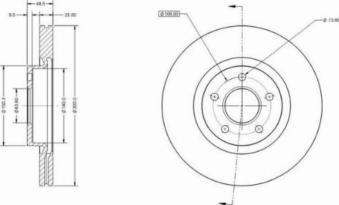 Remy RAD1040C - Disque de frein cwaw.fr