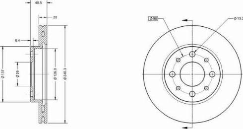 Remy RAD1041C - Disque de frein cwaw.fr