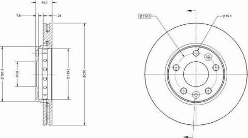 Remy RAD1055C - Disque de frein cwaw.fr