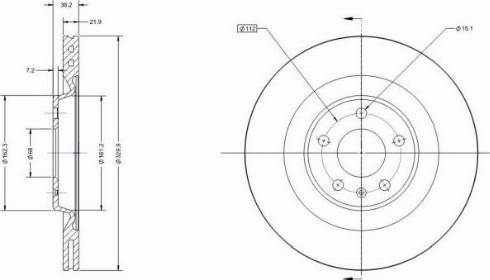 Remy RAD1058C - Disque de frein cwaw.fr