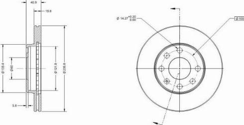 Remy RAD1069C - Disque de frein cwaw.fr