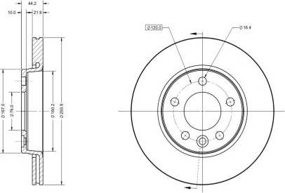 Remy RAD1066C - Disque de frein cwaw.fr