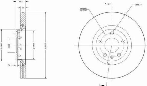 Remy RAD1063C - Disque de frein cwaw.fr