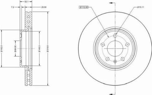 Remy RAD1062C - Disque de frein cwaw.fr