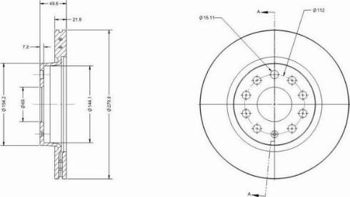 Remy RAD1009C - Disque de frein cwaw.fr