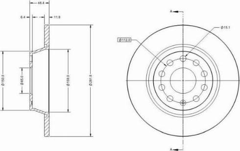 Remy RAD1005C - Disque de frein cwaw.fr