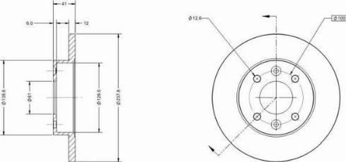 Remy RAD1016C - Disque de frein cwaw.fr