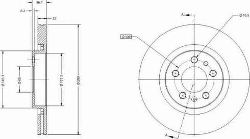 Remy RAD1012C - Disque de frein cwaw.fr