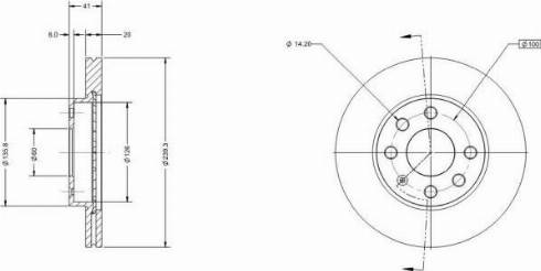 Remy RAD1089C - Disque de frein cwaw.fr