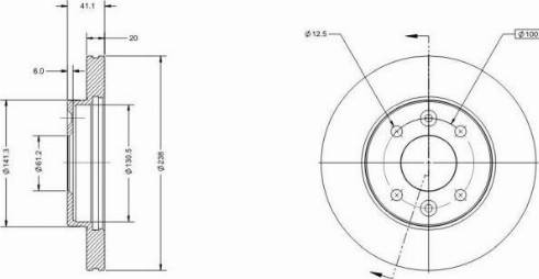 Remy RAD1081C - Disque de frein cwaw.fr