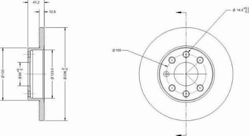 Remy RAD1082C - Disque de frein cwaw.fr