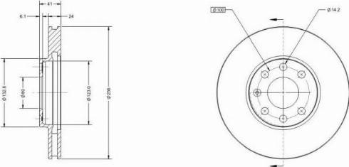 Remy RAD1087C - Disque de frein cwaw.fr