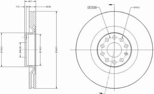 Remy RAD1036C - Disque de frein cwaw.fr