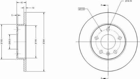 Remy RAD1021C - Disque de frein cwaw.fr