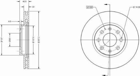 Remy RAD1023C - Disque de frein cwaw.fr