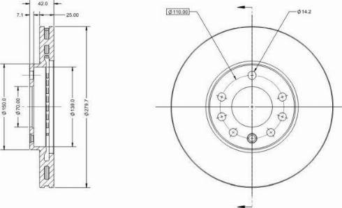 Remy RAD1027C - Disque de frein cwaw.fr