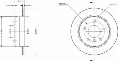 Remy RAD1074C - Disque de frein cwaw.fr