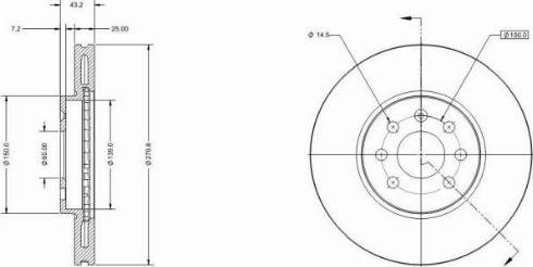 Remy RAD1078C - Disque de frein cwaw.fr