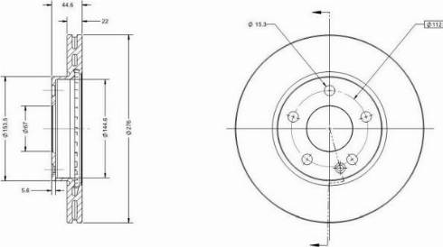 Remy RAD1193C - Disque de frein cwaw.fr