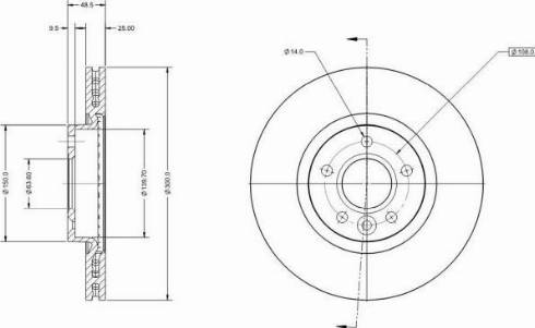 Remy RAD1151C - Disque de frein cwaw.fr