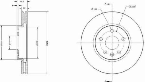 Remy RAD1152C - Disque de frein cwaw.fr