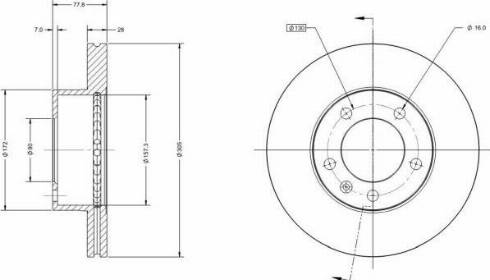 Remy RAD1160C - Disque de frein cwaw.fr