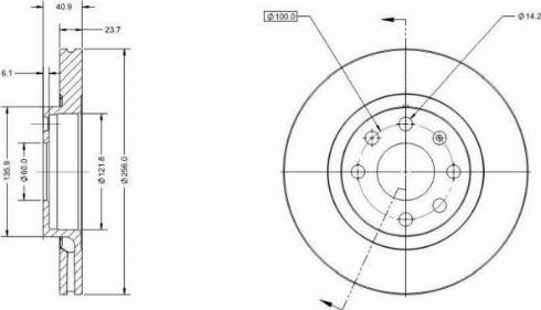 Remy RAD1162C - Disque de frein cwaw.fr