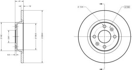 Remy RAD1105C - Disque de frein cwaw.fr