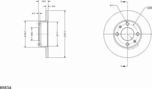 Remy RAD1114C - Disque de frein cwaw.fr